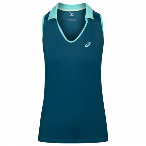 Maillot de tennis pour femme ASICS Polo sans manches 132409-0053